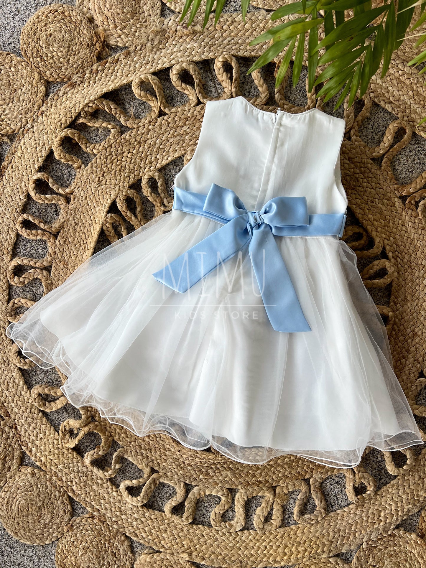 Ari dress in blue