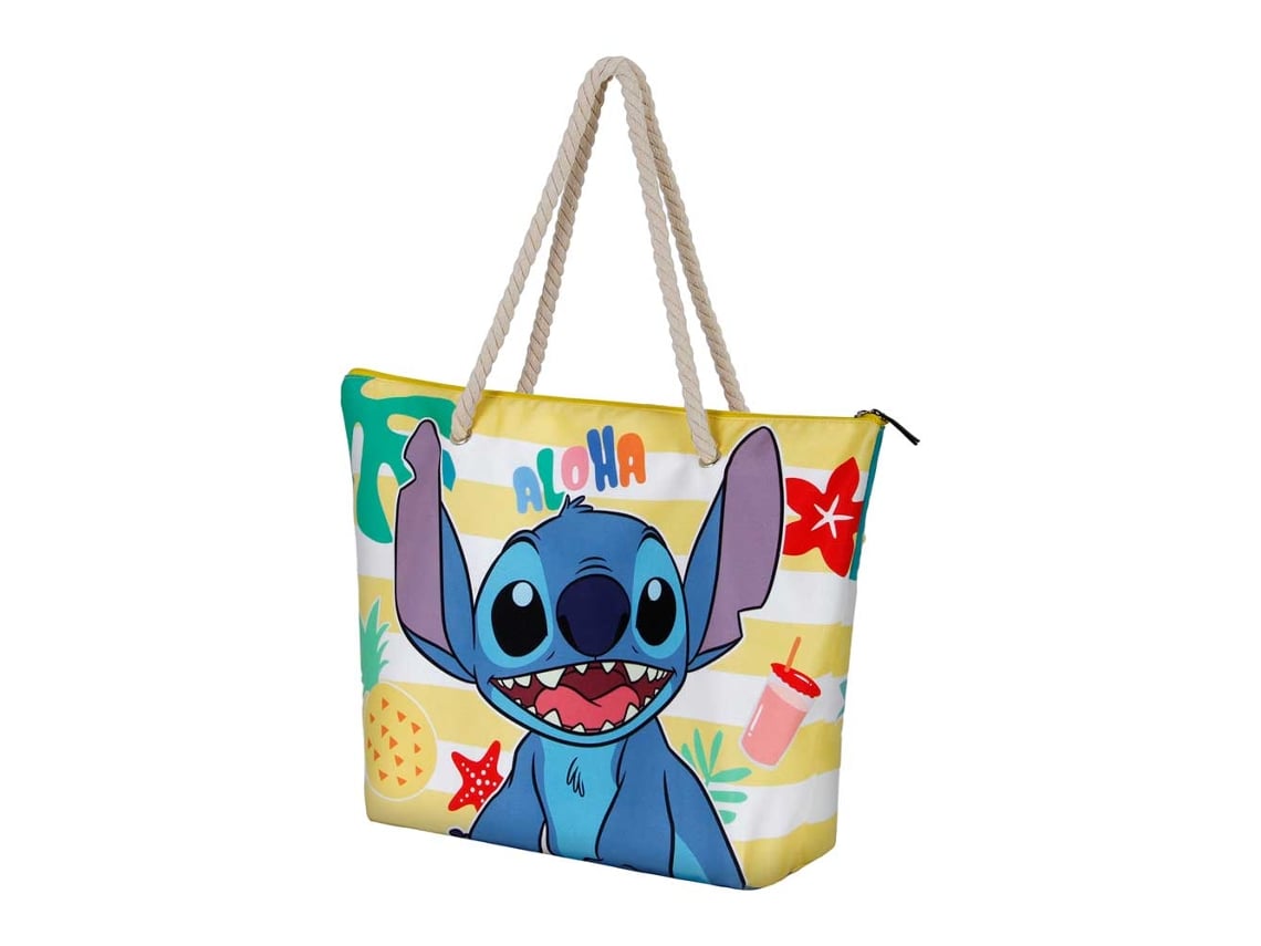 Stitch “Aloha” Beach Bag with Rope Handle