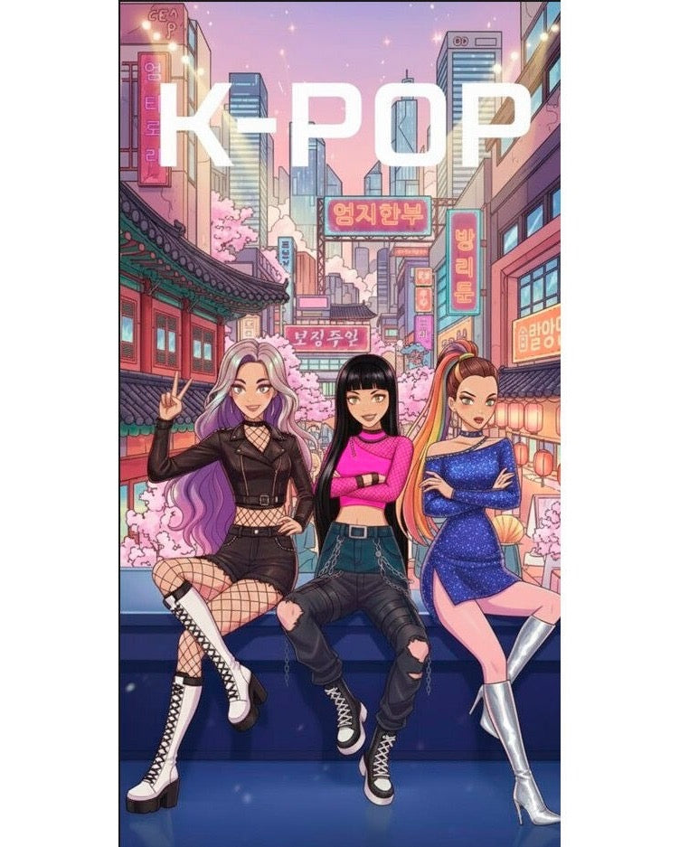 Toalhas de Praia- K-Pop