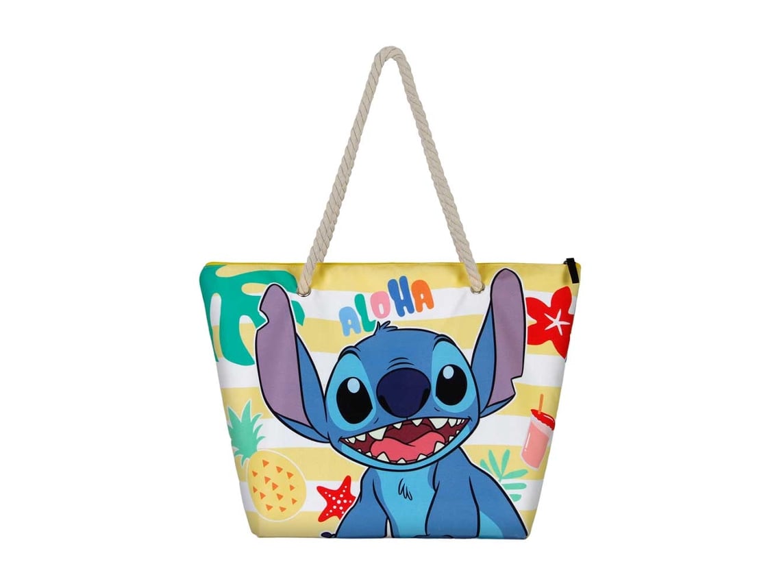 Stitch “Aloha” Beach Bag with Rope Handle