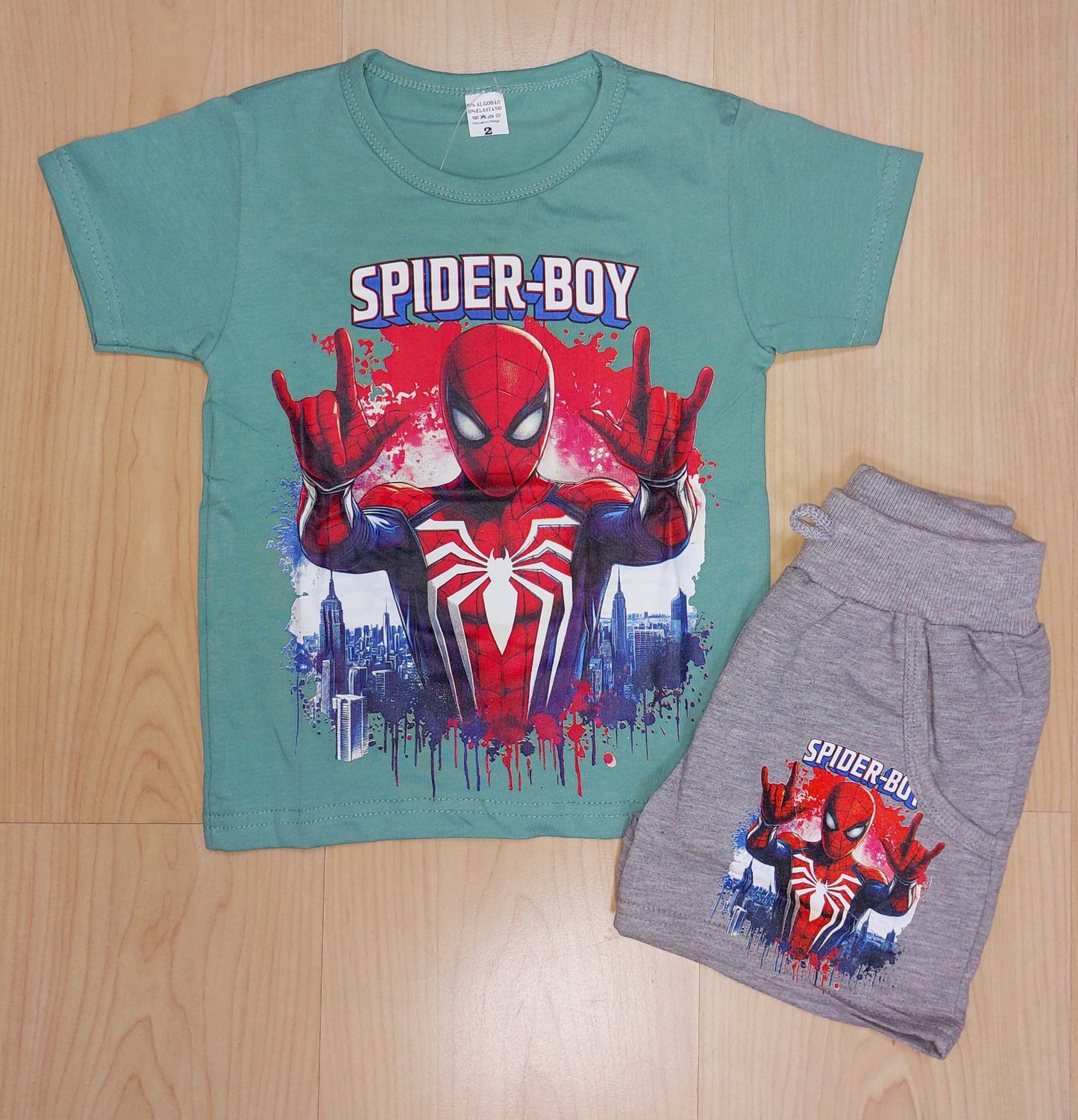 Conjunto Spider-Boy