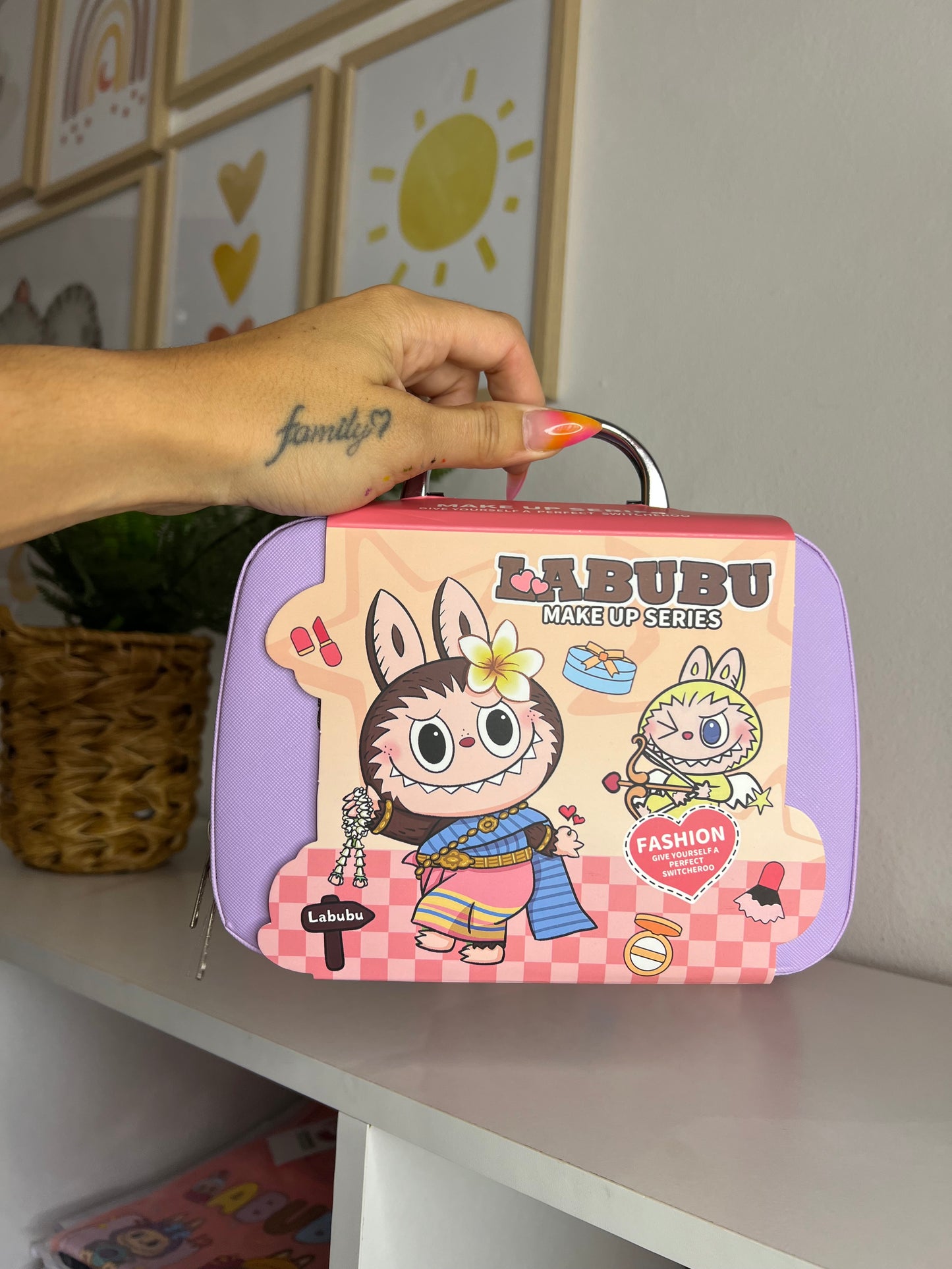 Labubu Makeup Case