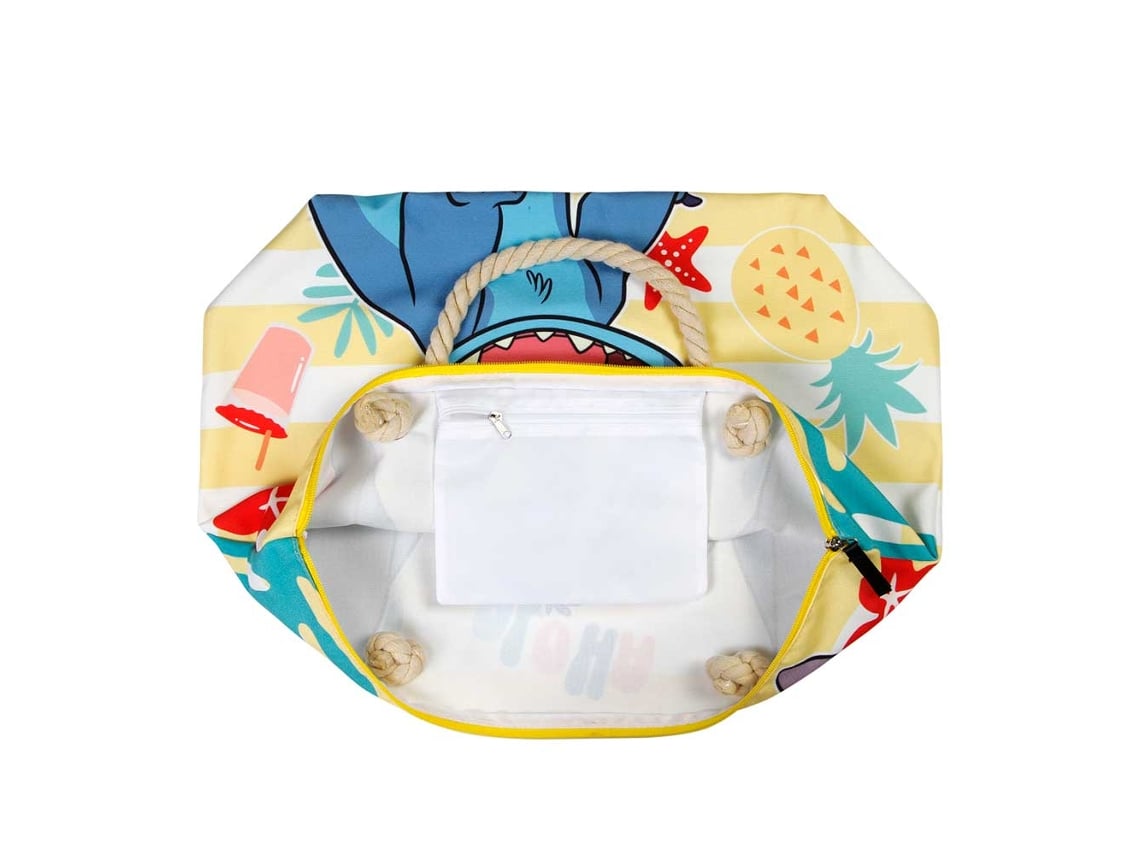 Stitch “Aloha” Beach Bag with Rope Handle