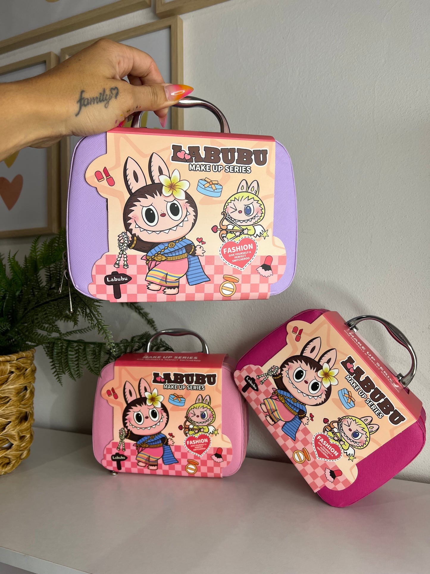 Labubu Makeup Case