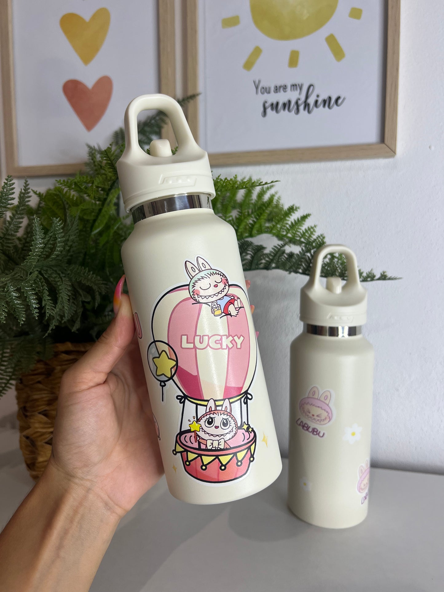 Labubu thermos bottle