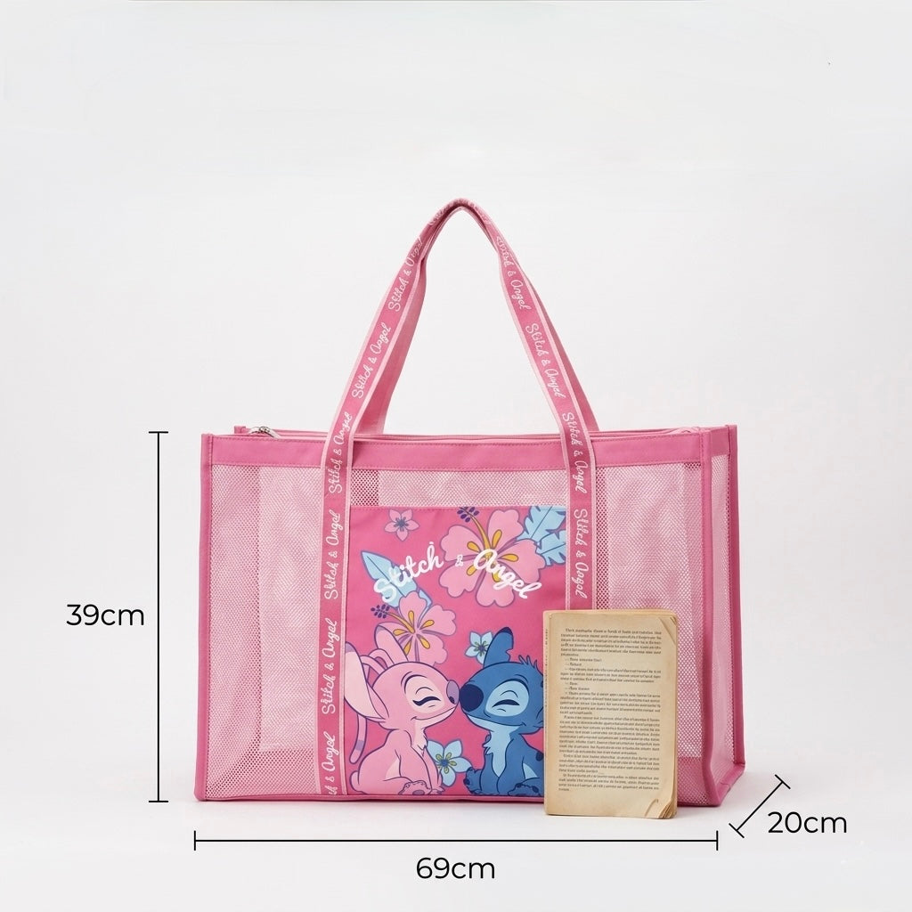 Bolsa de praia Stitch & Angel