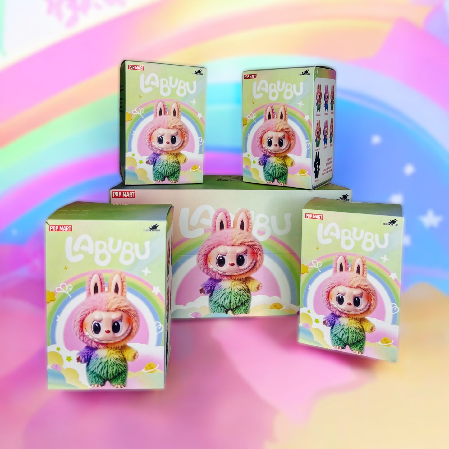 Labubu- Rainbow Edition