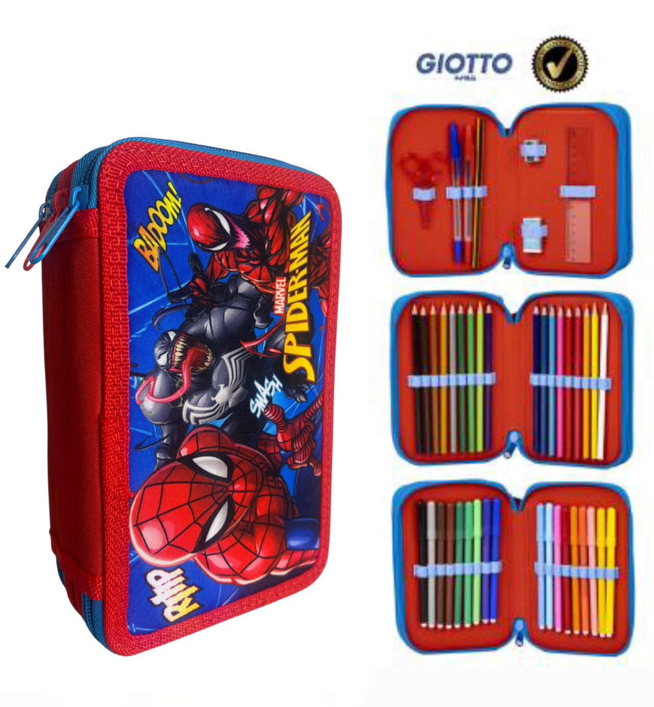 Triple Pencil Cases - Disney