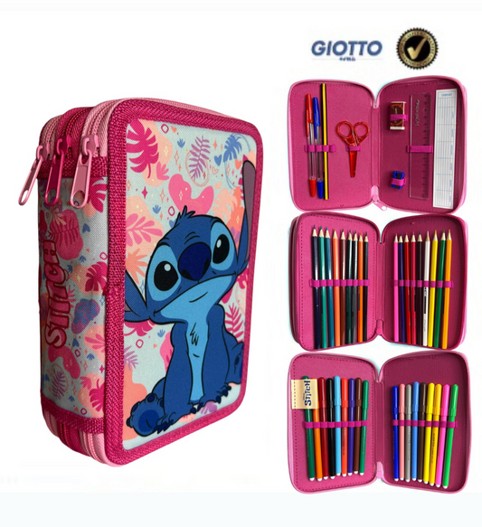 Triple Pencil Cases - Disney