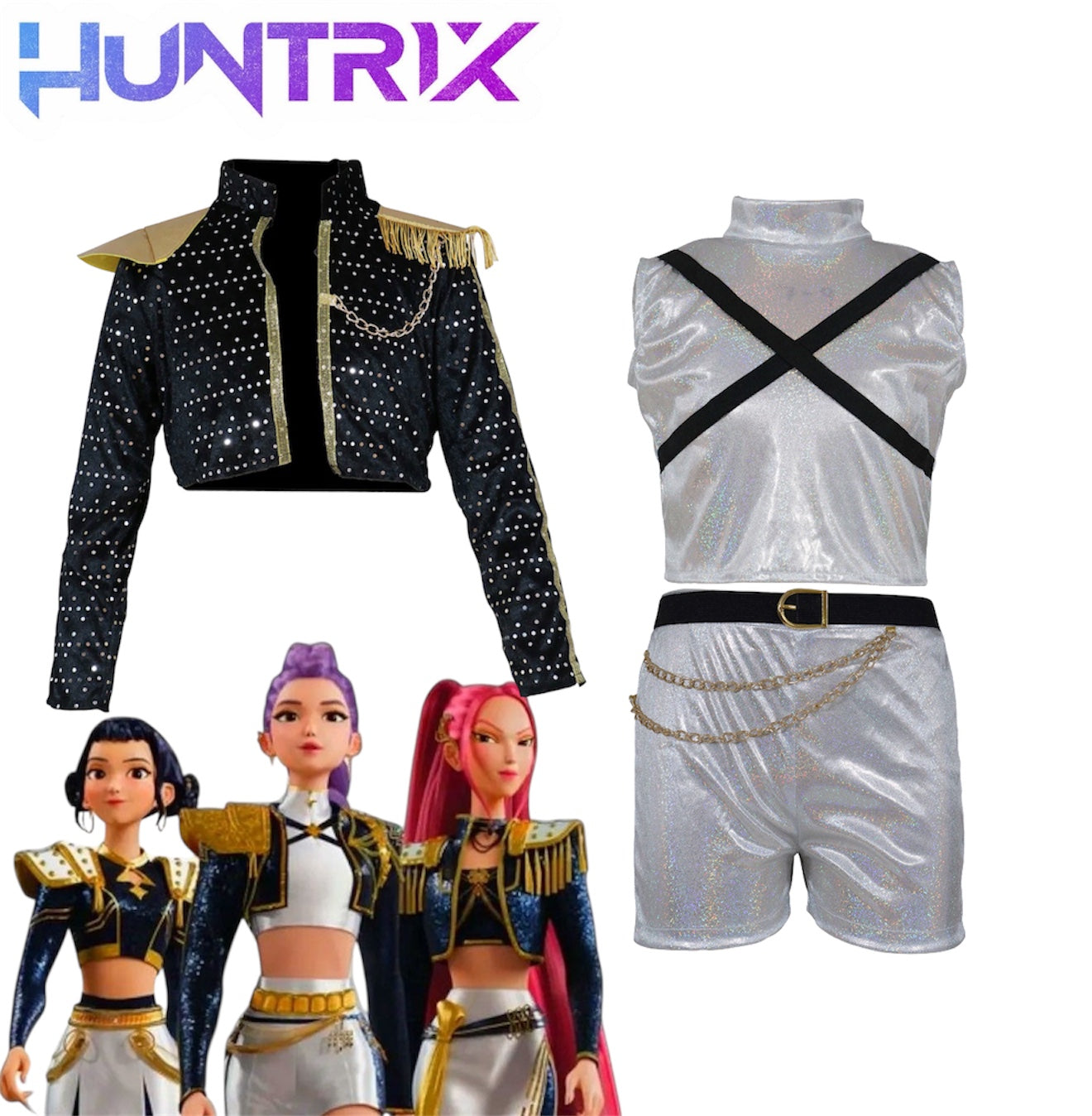 Disfarce de Carnaval- As Guerreiras do K-Pop