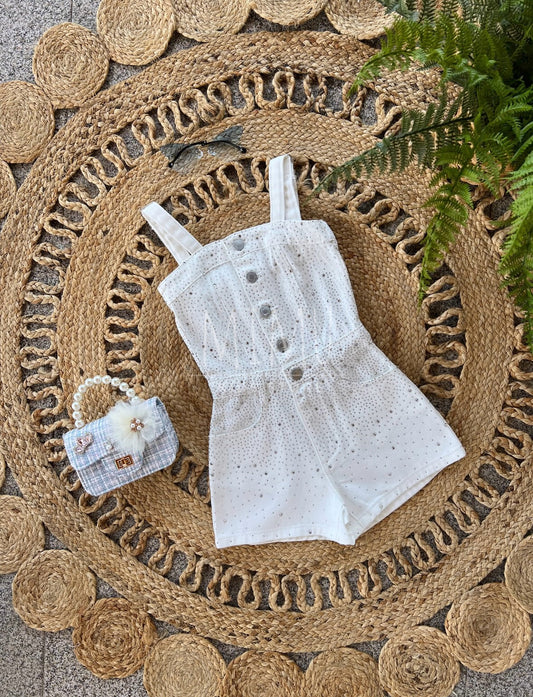 Denim overalls