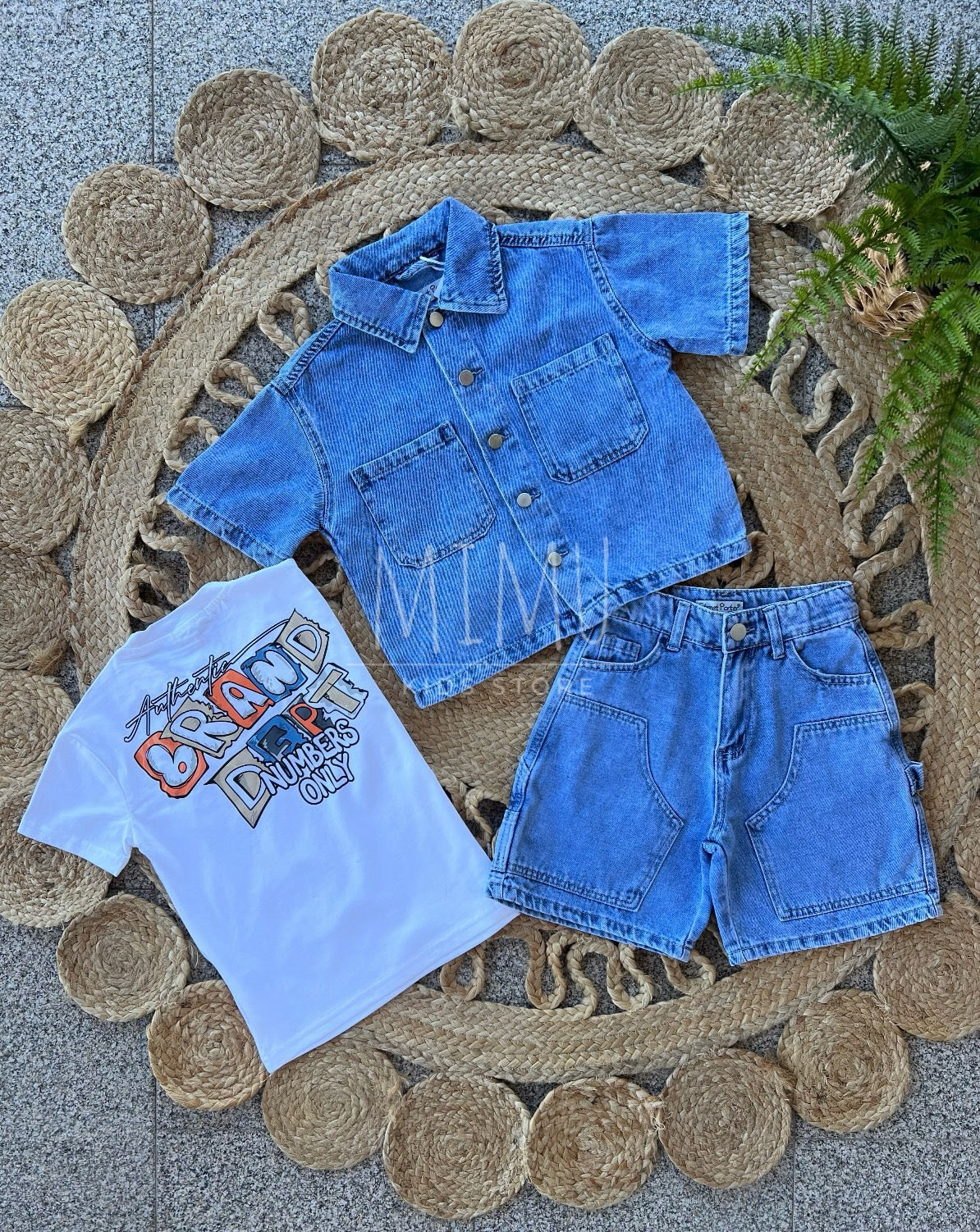 Jeans and T-shirt Set (items purchased individually)