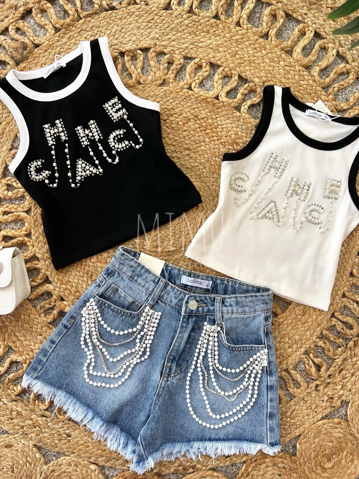 Chance shorts and top (items purchased individually)