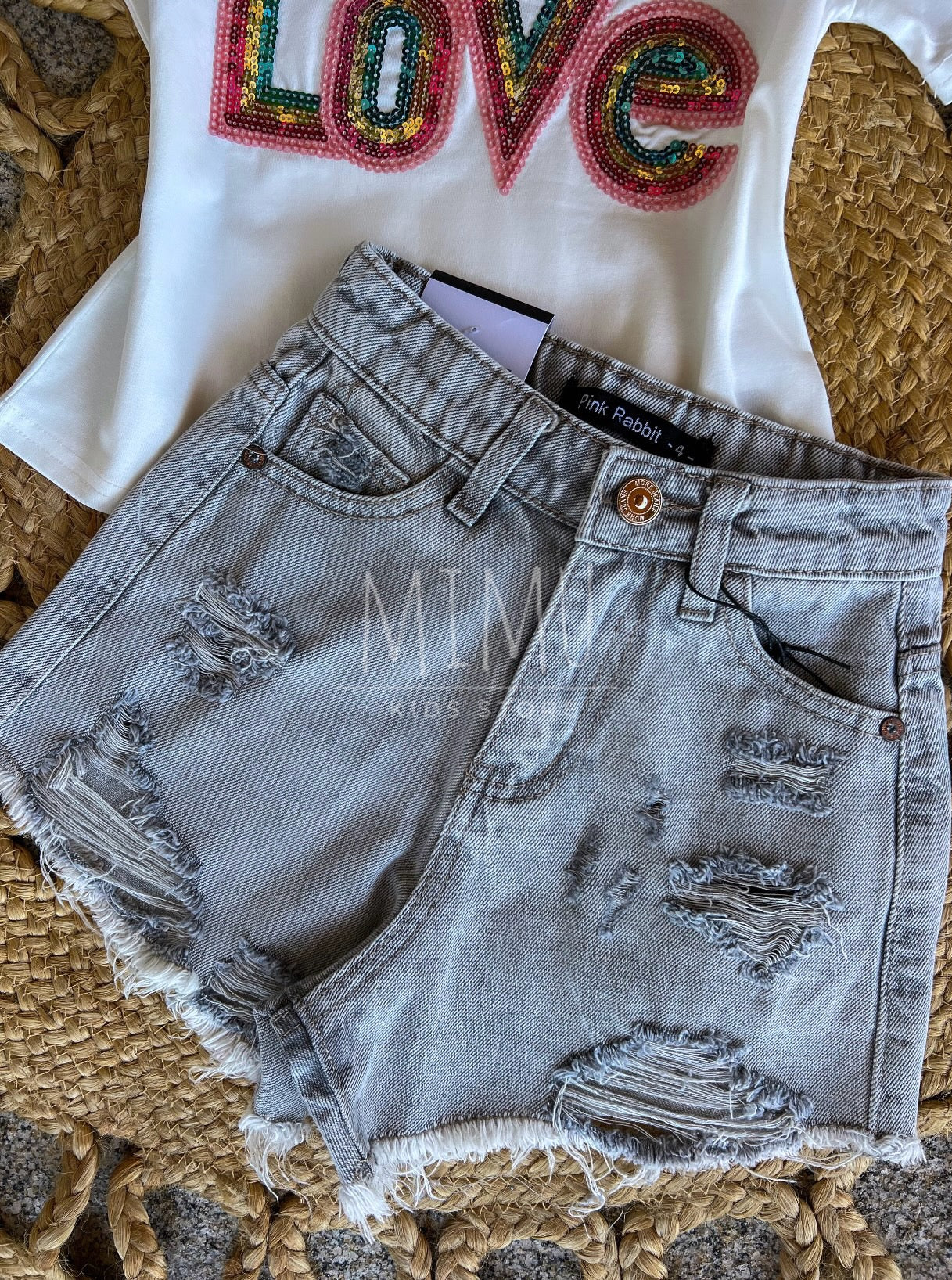Love Shorts and T-shirt (items purchased individually)