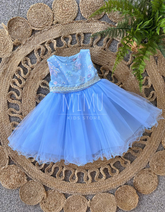 Amélie dress in blue
