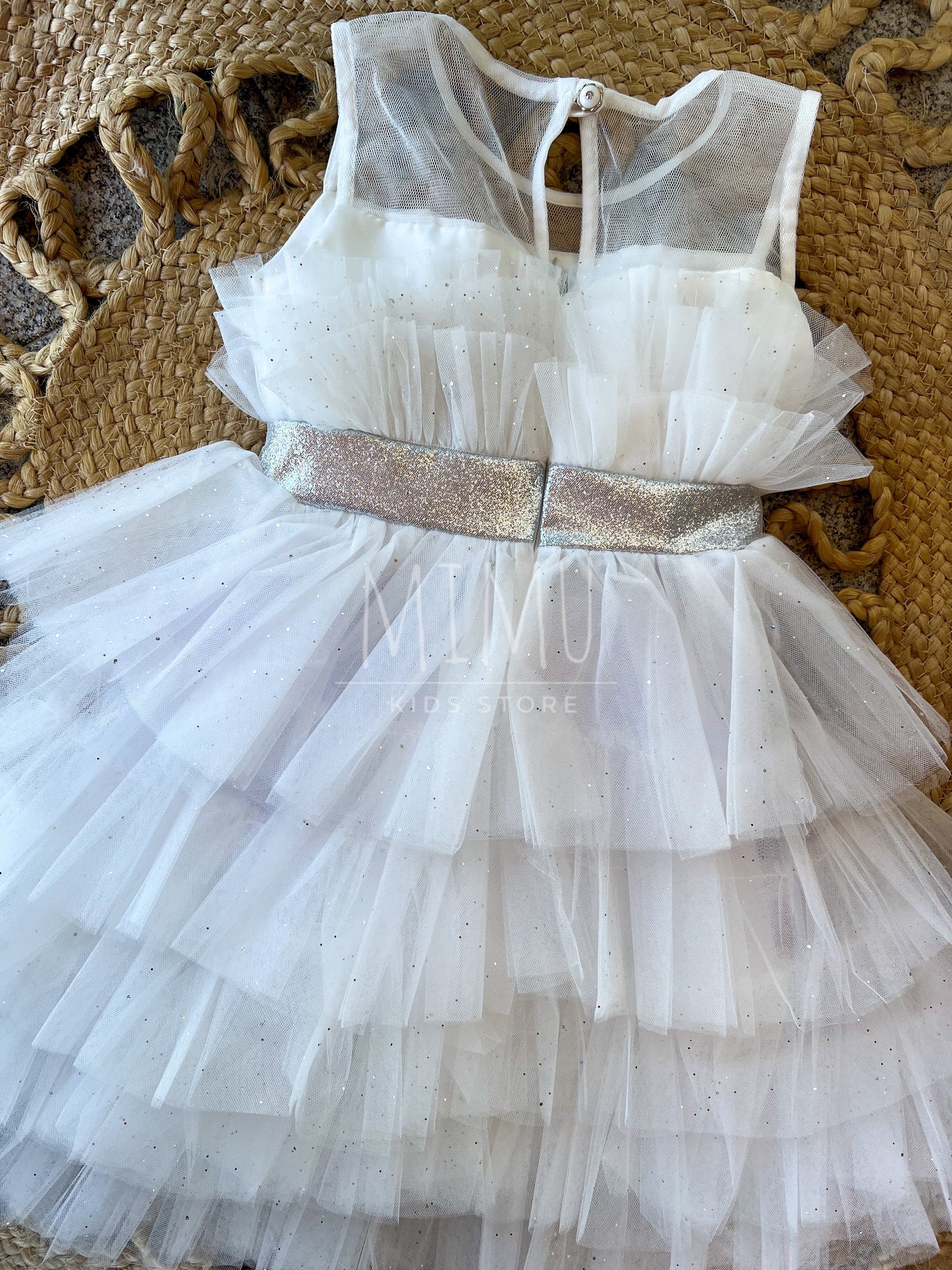 Bela dress in white