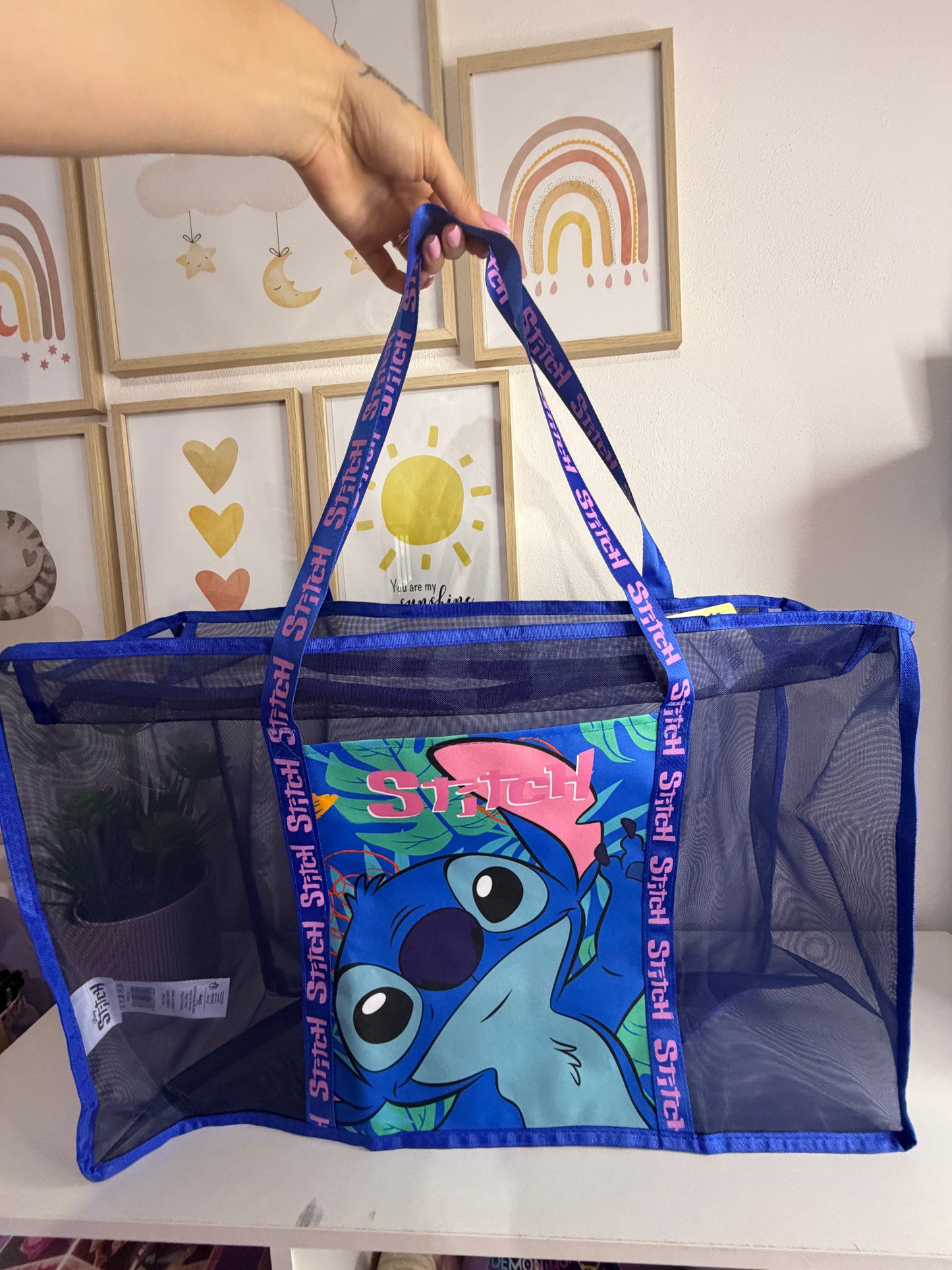 Bolsa de praia Stitch