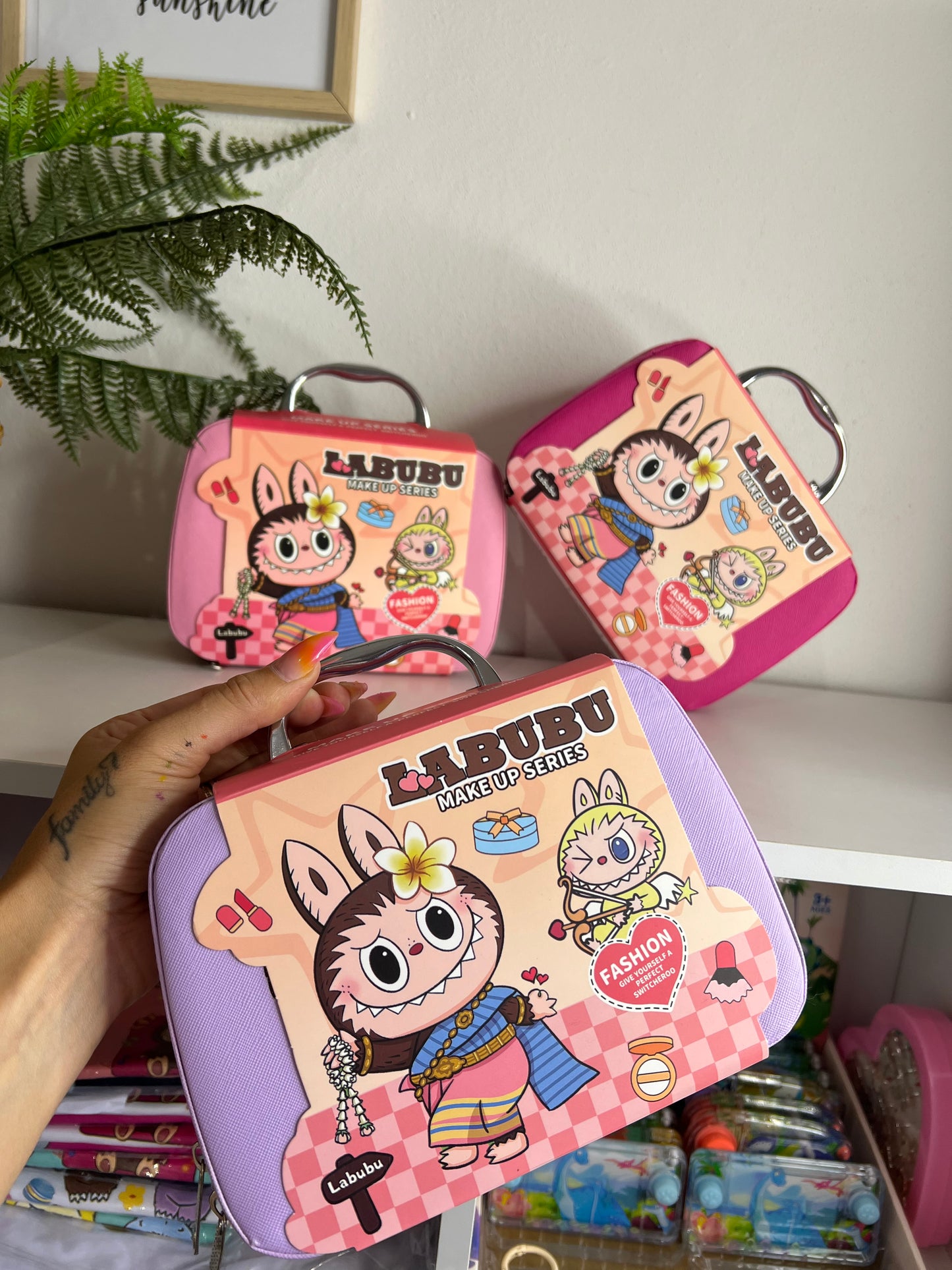 Labubu Makeup Case
