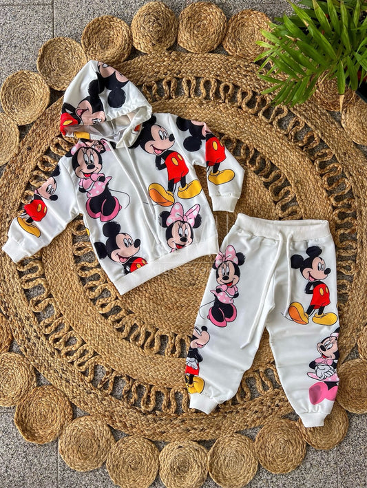 Conjunto Mickey e Minnie