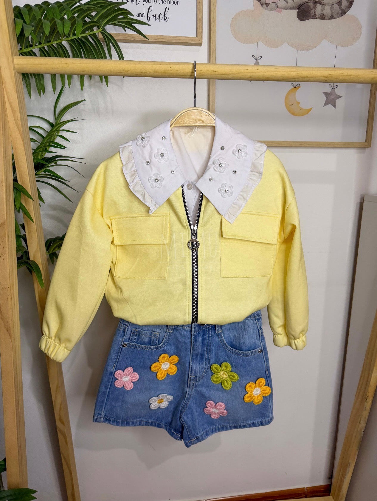 Conjunto Flower (artigos comprados individualmente)