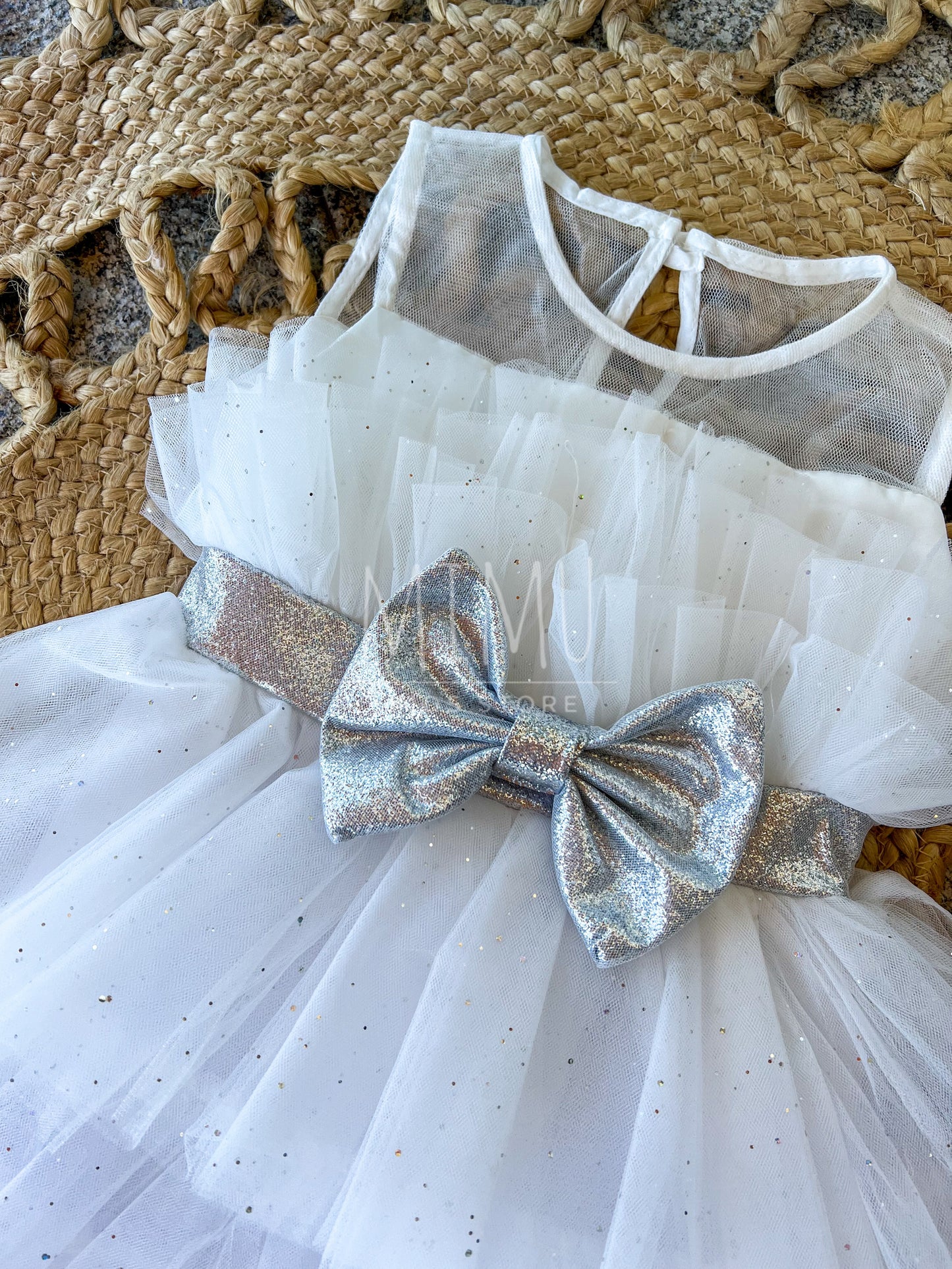 Bela dress in white