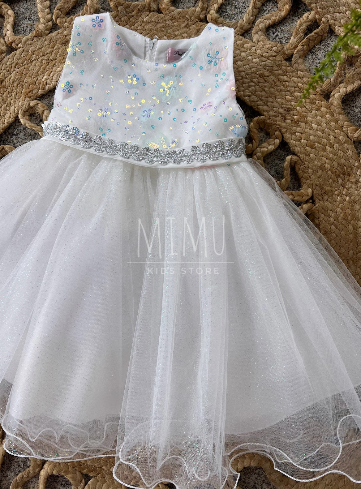 Amélie dress in white