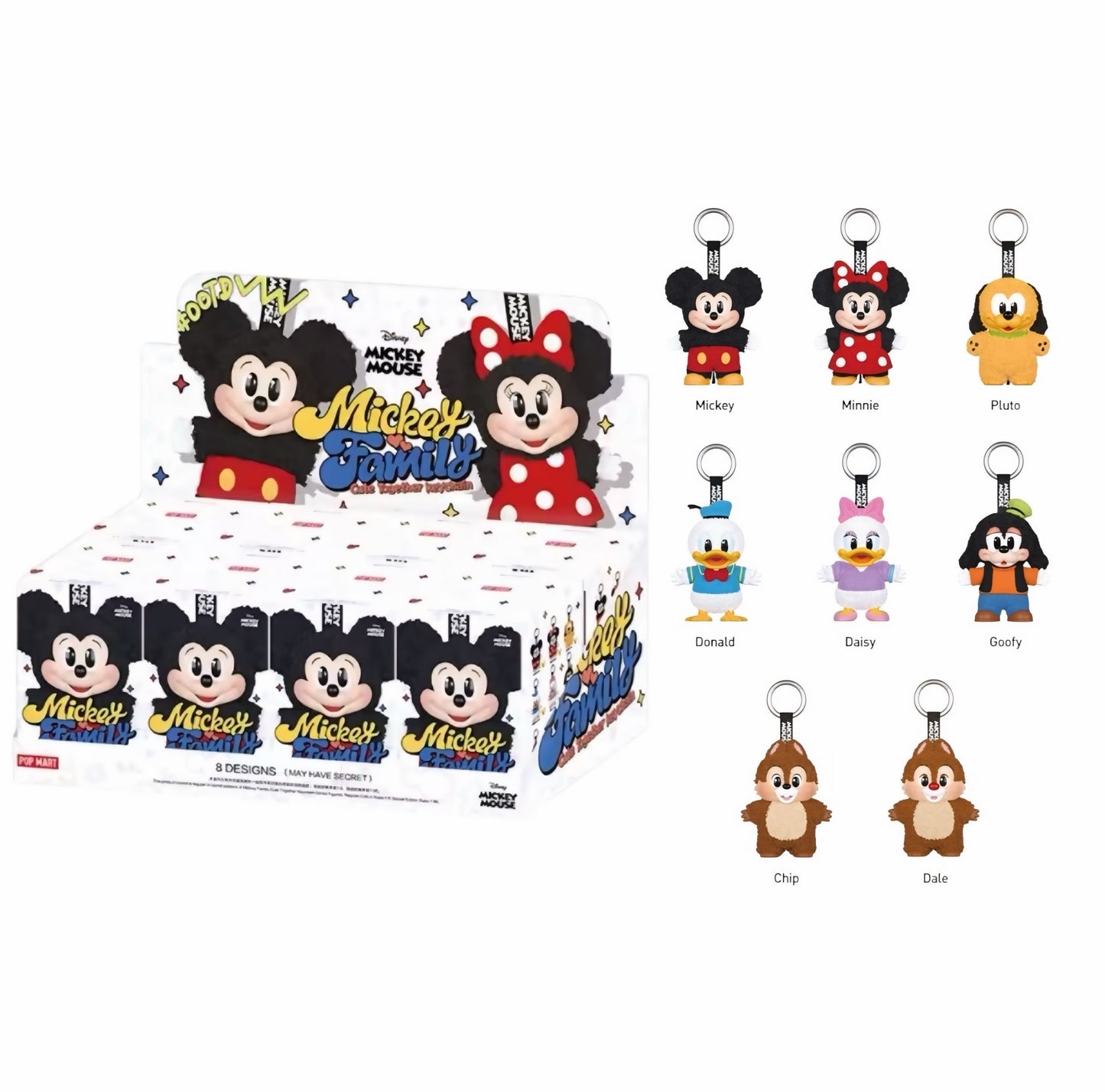 Labubu - Mickey Family
