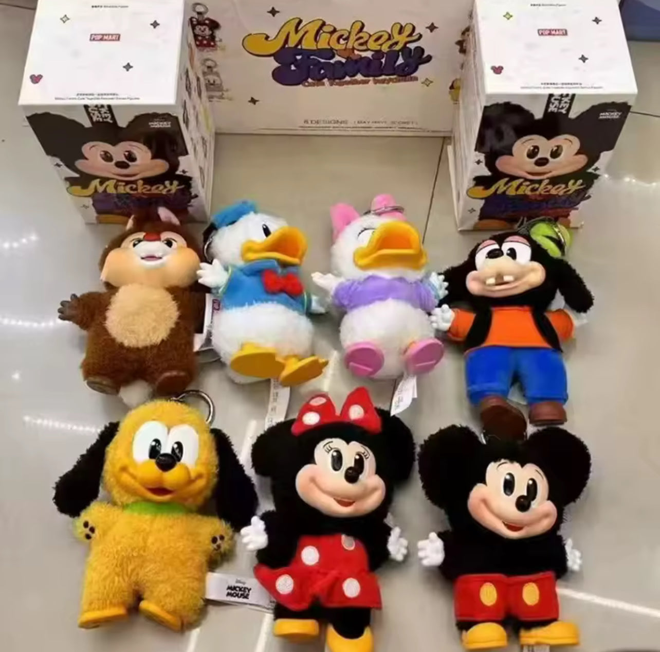 Labubu - Mickey Family