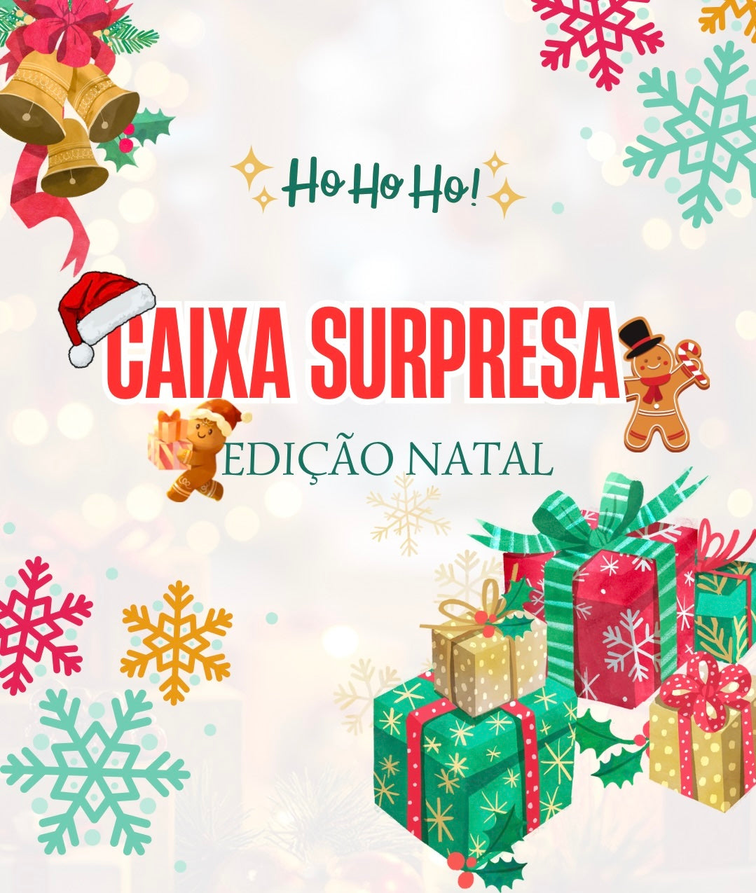 Caixa Surpresa- Edição Natal
