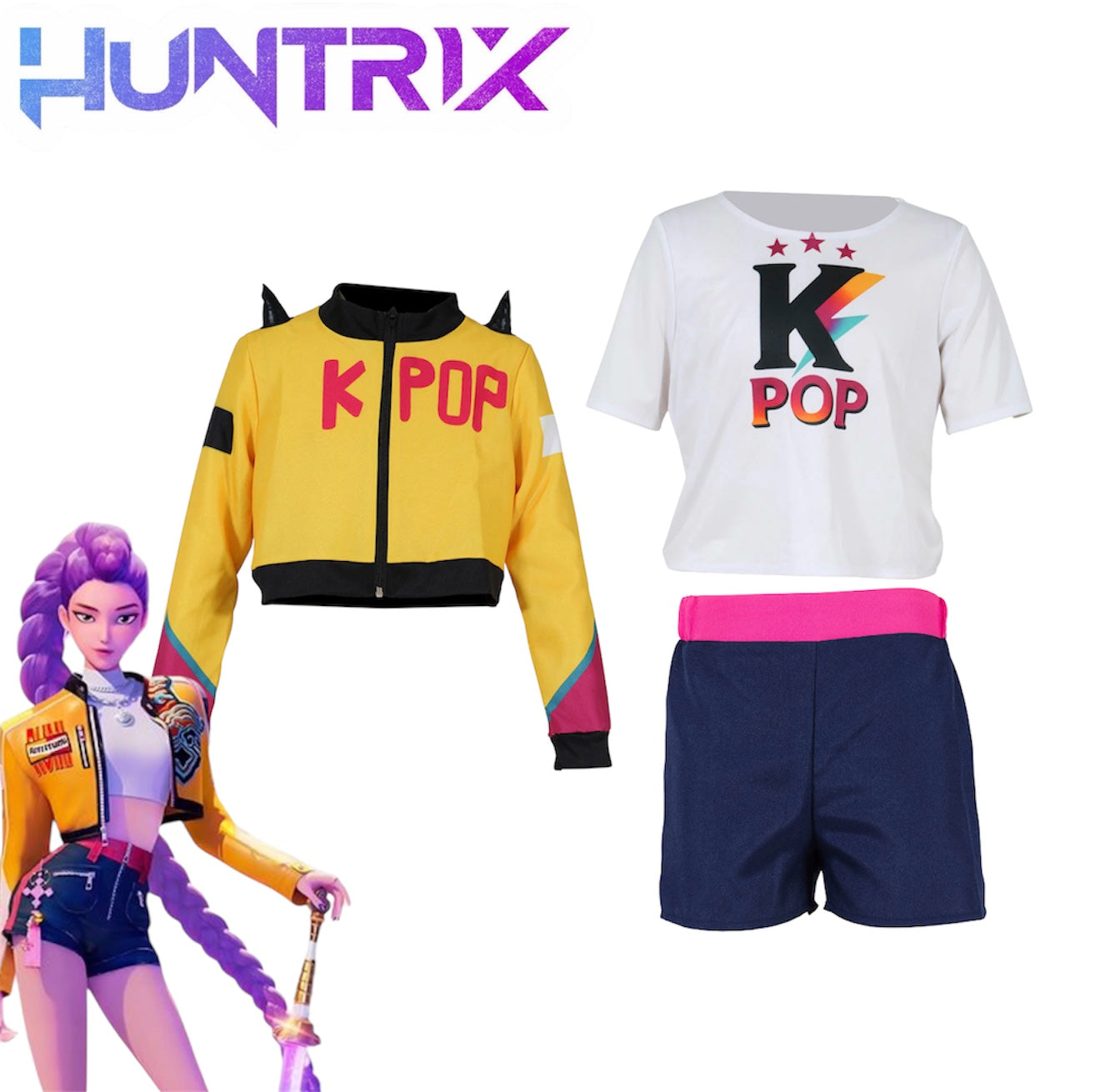 Disfarce de Carnaval- Rumi- As Guerreiras do K-Pop