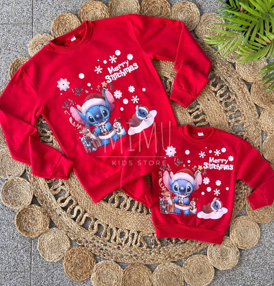 Camisola de Natal Merry Stitchmas