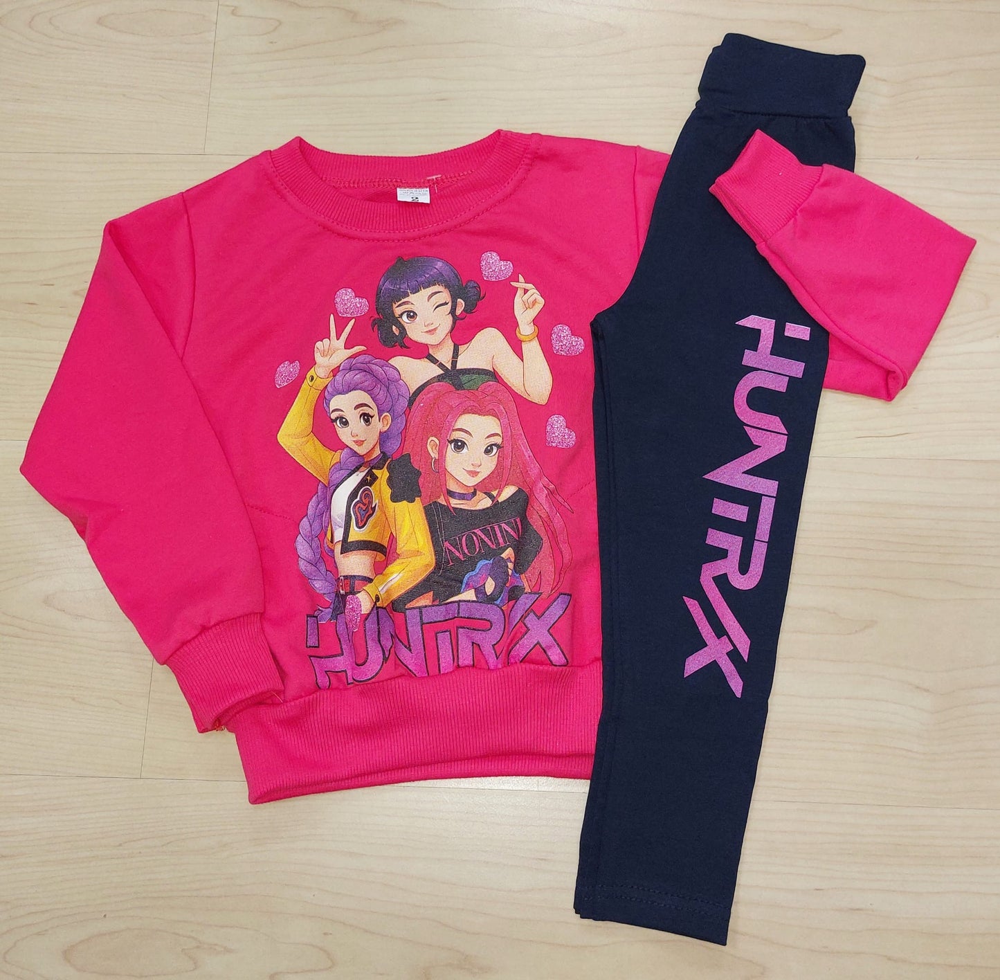 Conjunto Guerreiras do K-Pop