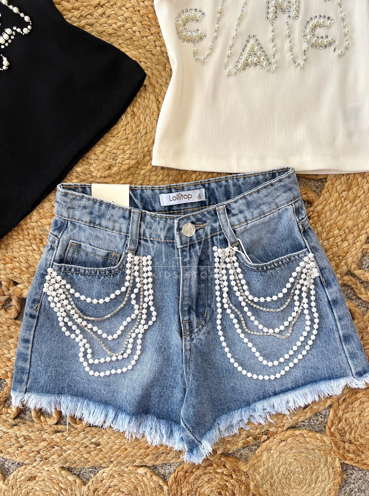 Chance shorts and top (items purchased individually)