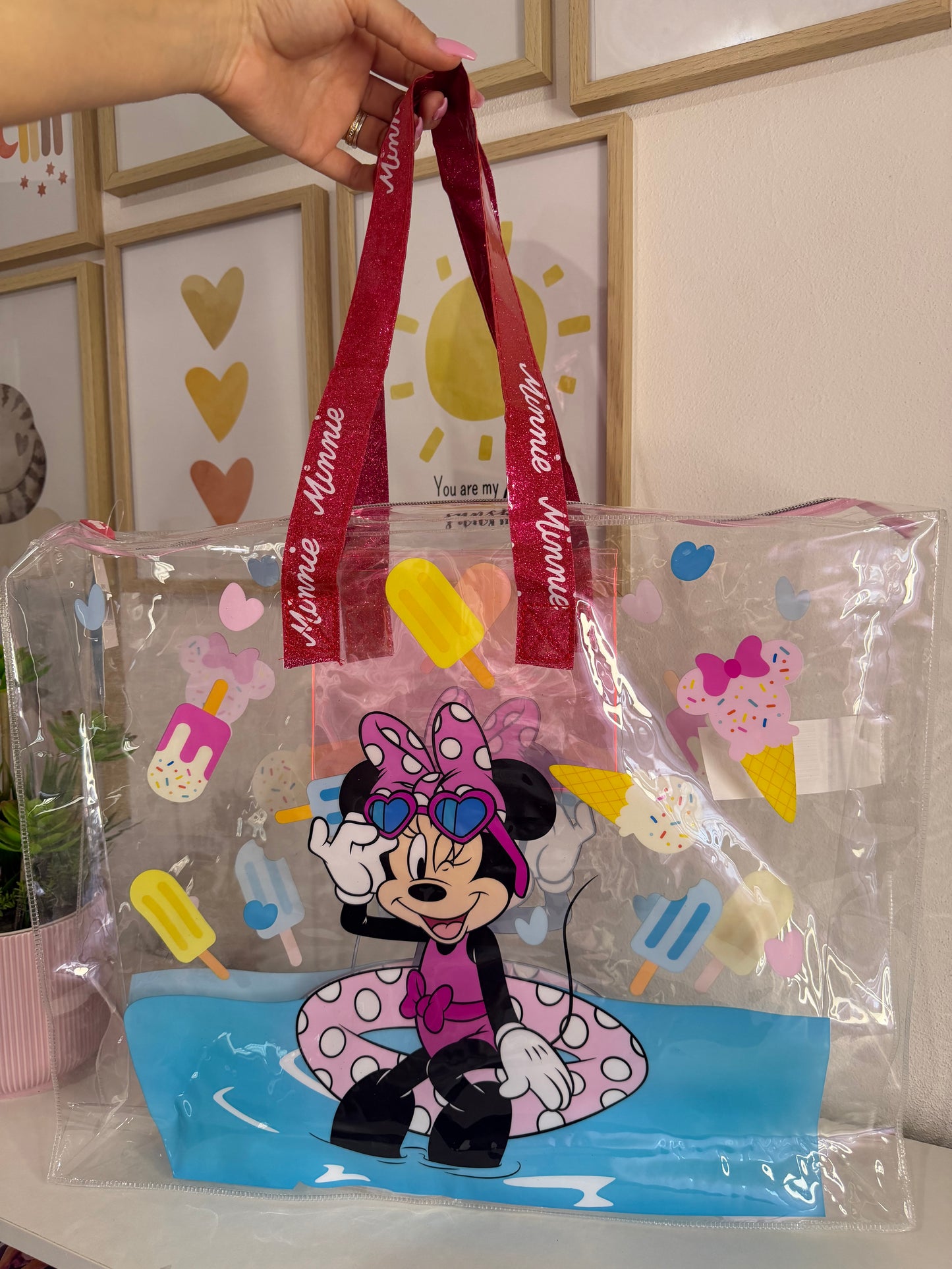 Bolsa de praia Minnie