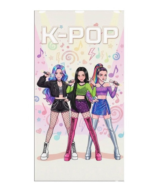 Toalhas de Praia- K-Pop