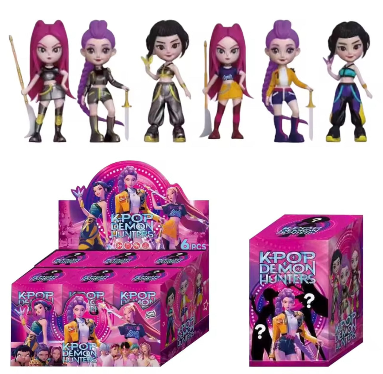 Surprise Figures- K-Pop Demon Hunters