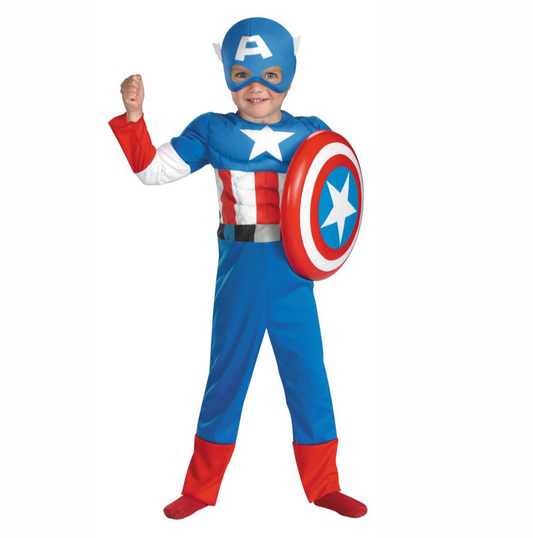 Disfarce de Carnaval- Capitão América