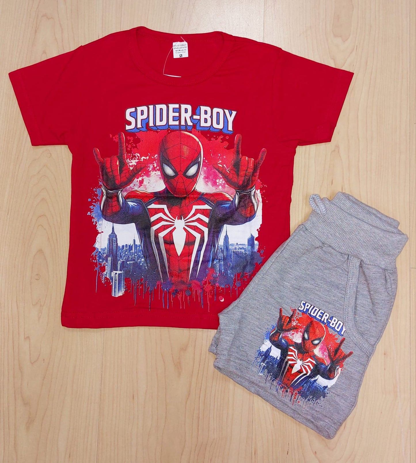 Conjunto Spider-Boy
