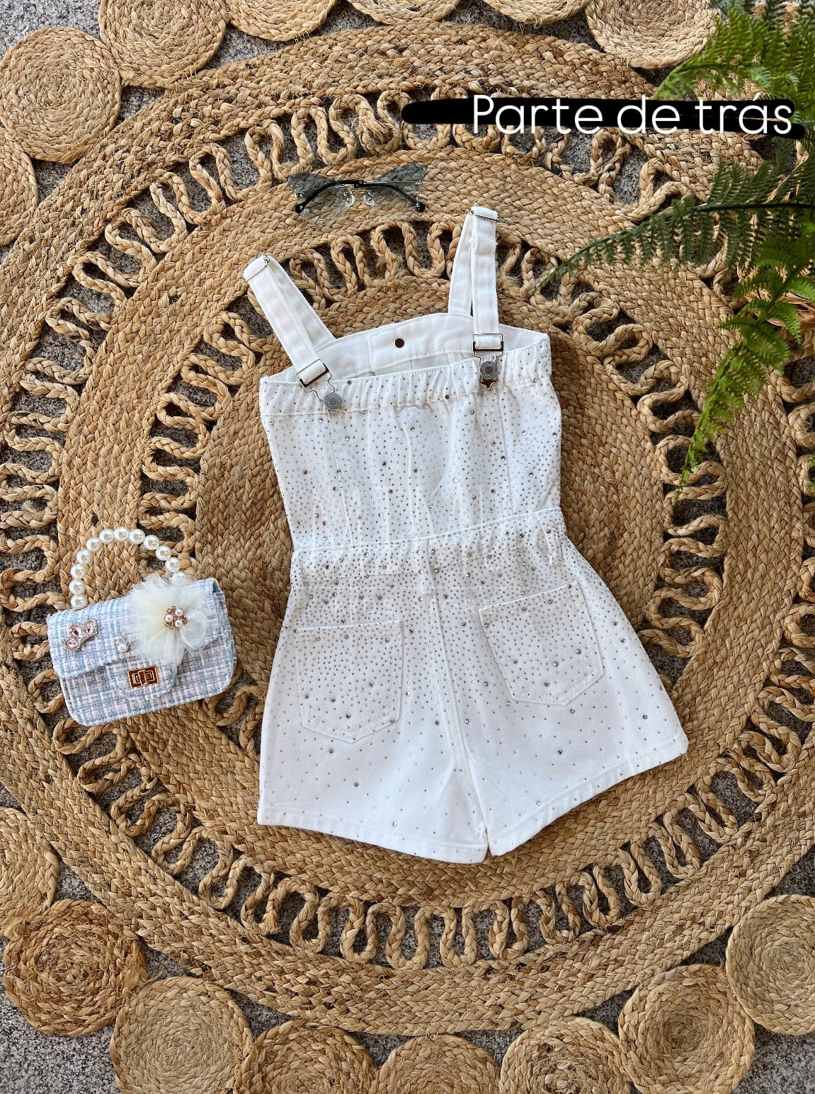Denim overalls