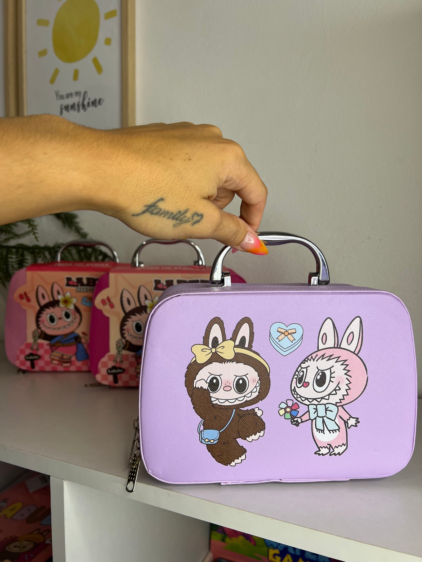 Labubu Makeup Case