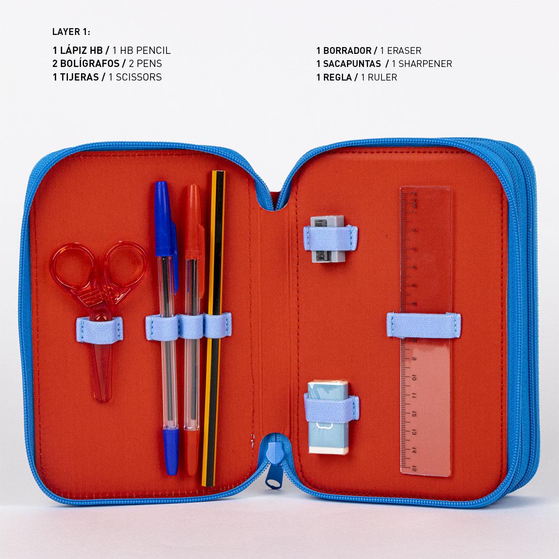 Triple Pencil Cases - Disney