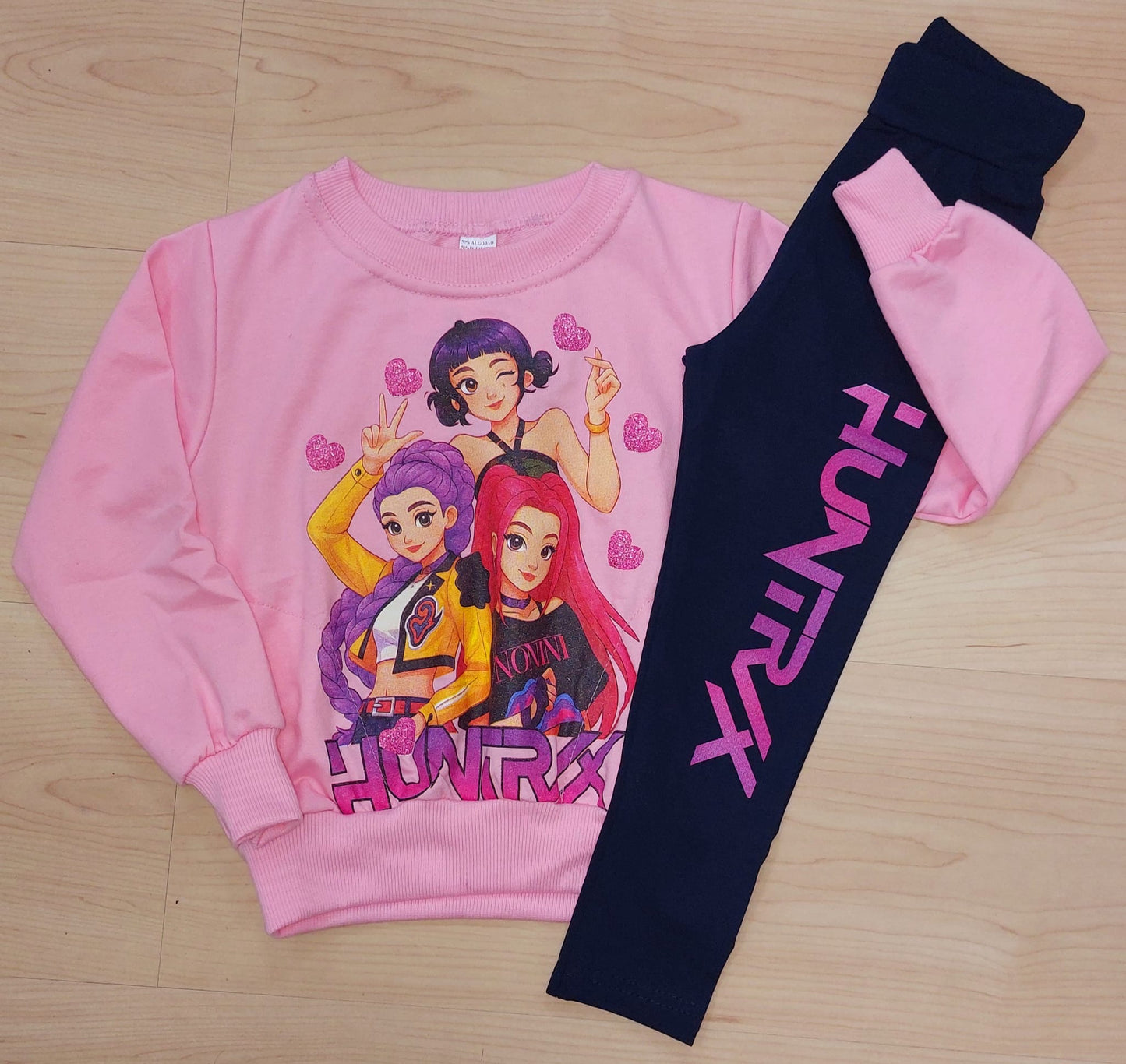 Conjunto Guerreiras do K-Pop