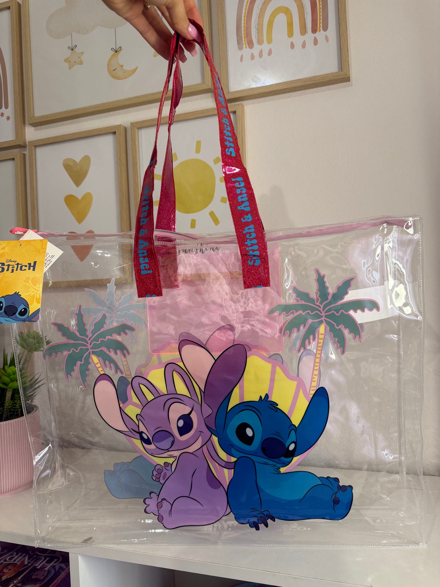 Bolsa de praia Stitch & Angel