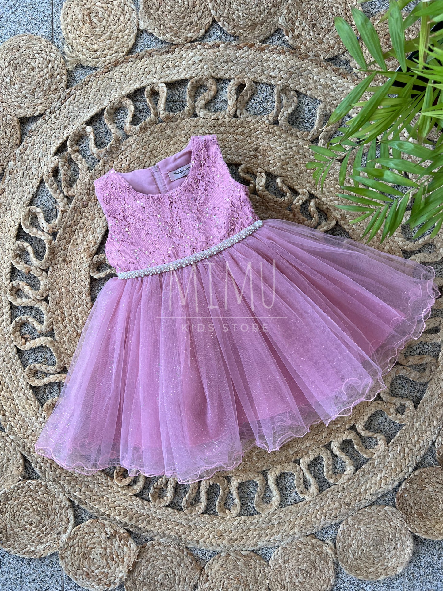 Princess Dress in Old Pink