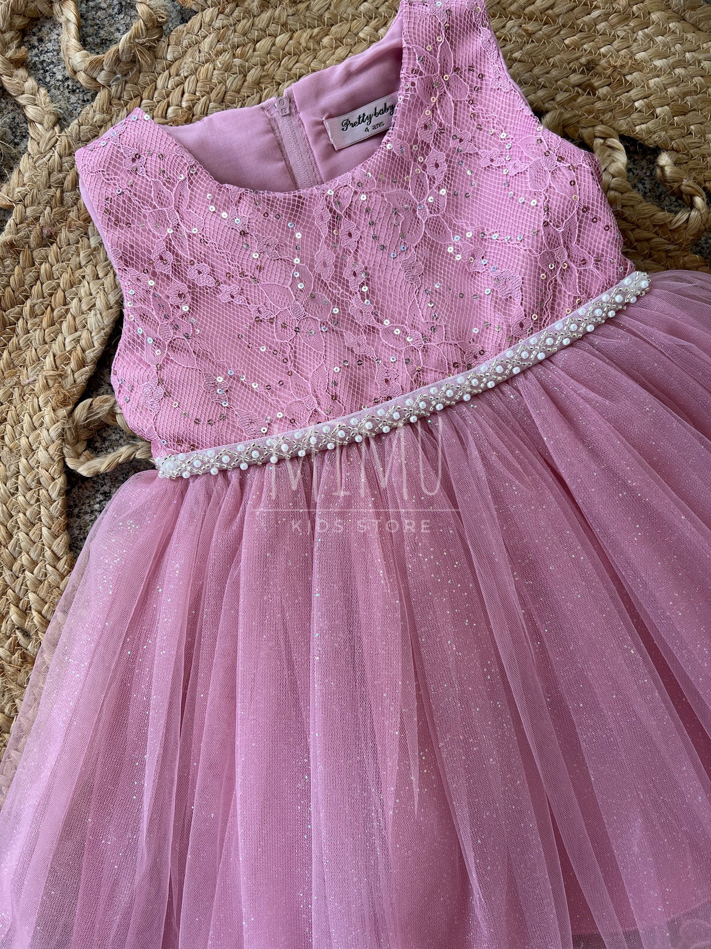 Princess Dress in Old Pink