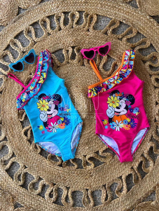 Fato de Banho Minnie Flower